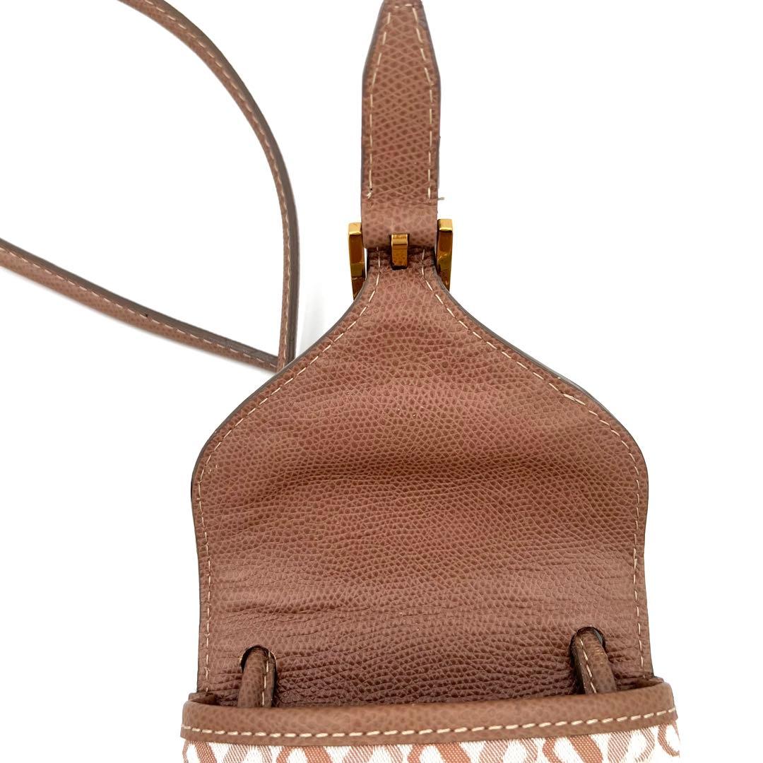 希少 ロエベ LOEWE ミニ ショルダー ポーチ　アナグラム　スマホショルダー