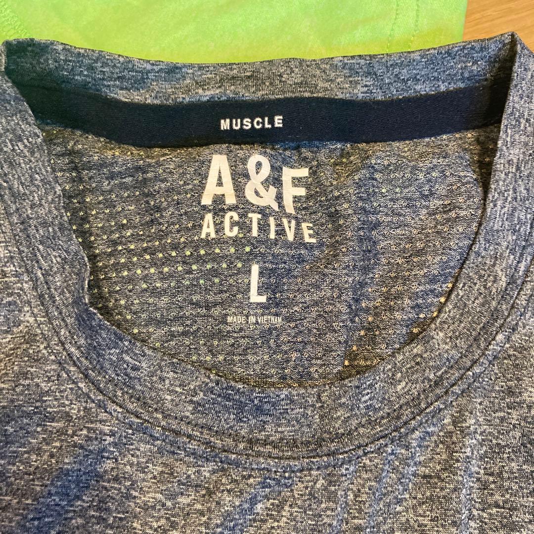 【新品未使用】A&F ACTIVE トレーニングトップス 3色セット L