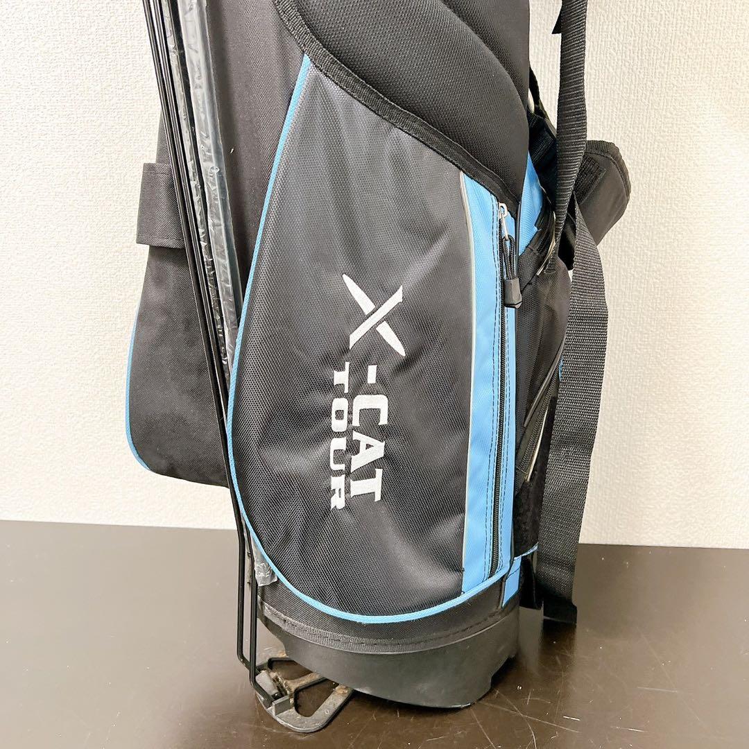 レディース ゴルフクラブセットクーガーX-CATTOUR初心者 スタンド式バッグ