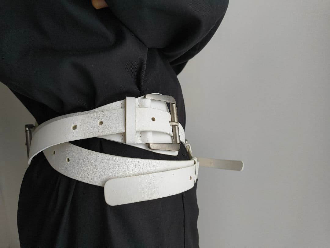 小物 ANN DEMEULEMEESTER multiple leather belt