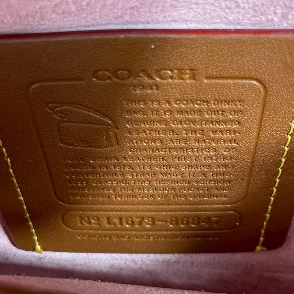 超希少/極上美品✨COACH 3way ディンキー ショルダーバッグ 黒