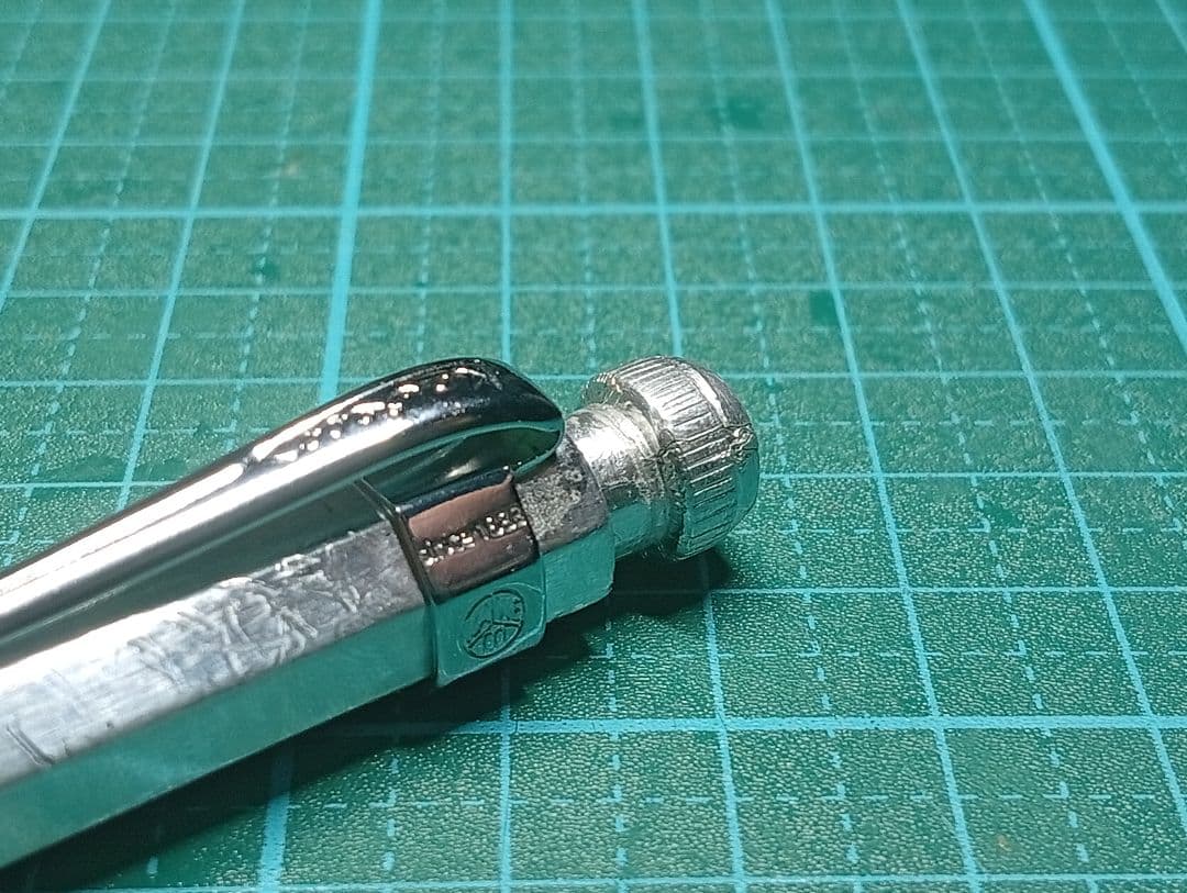 カヴェコスペシャルシャーペン シルバー(自作)