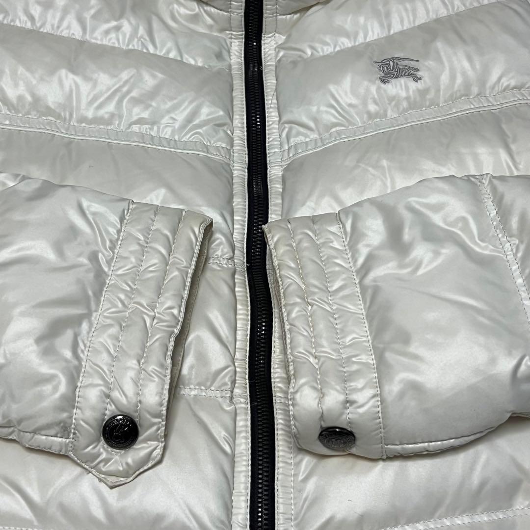 BURBERRY BLACK LABEL/ダウンジャケット/LL/ホワイト