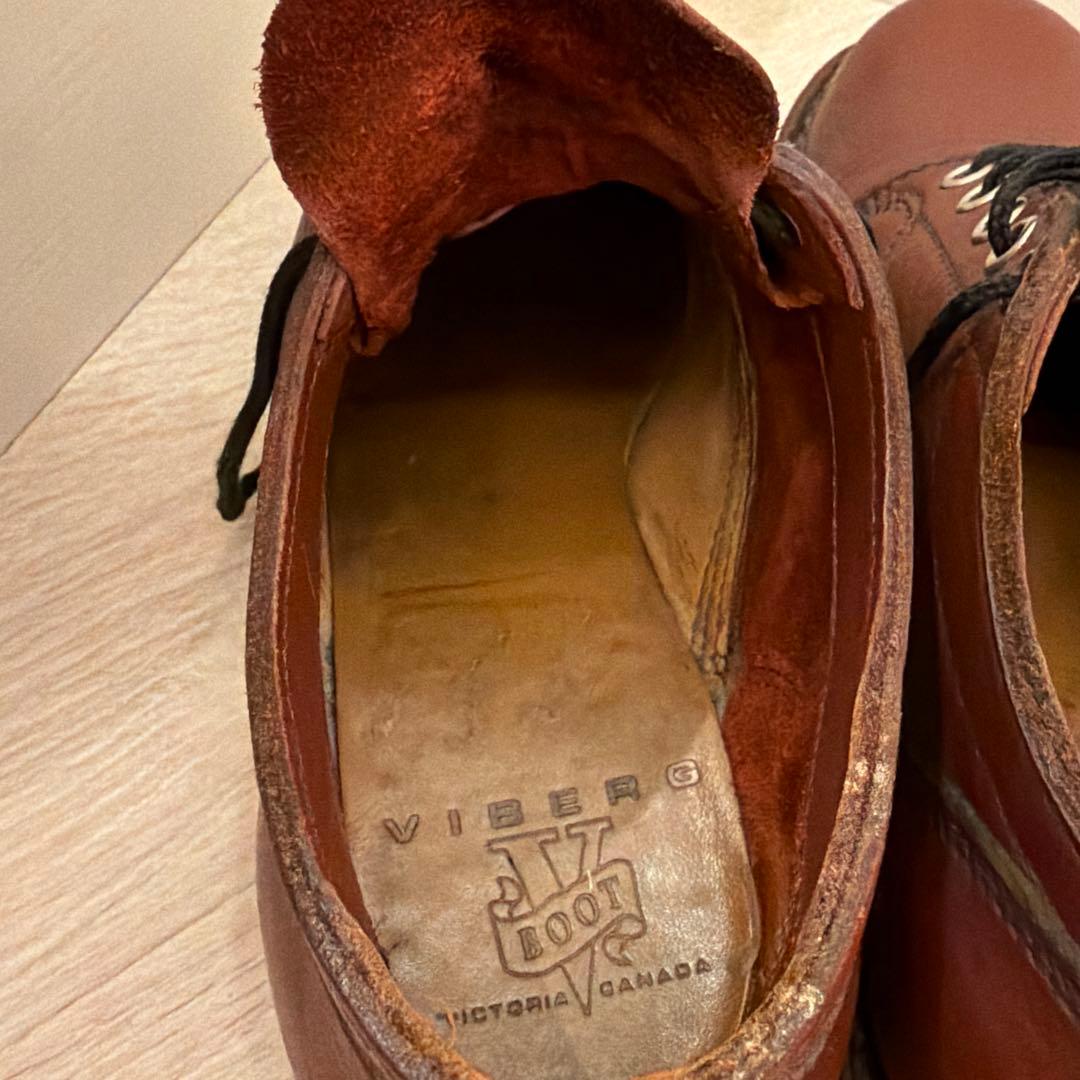 ヴァイバーグ　ワークブーツ　サイズ7 オックスフォード