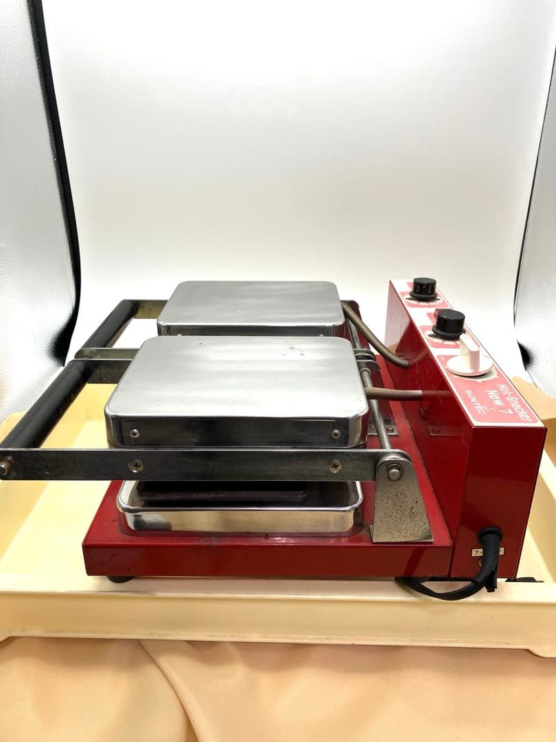 k*m様 動作品　SUNTEC サンテック ホットサンドメーカー ホットスナッカ