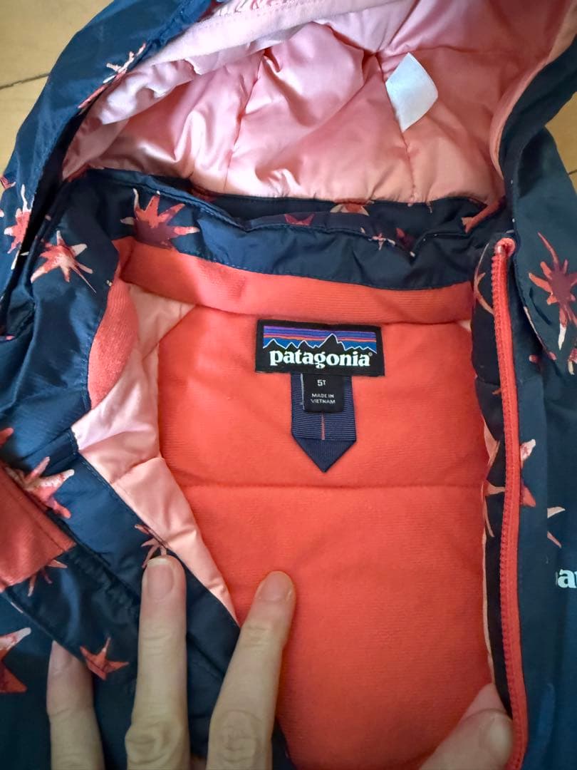 Patagonia 子ども用スキーウェア 5T