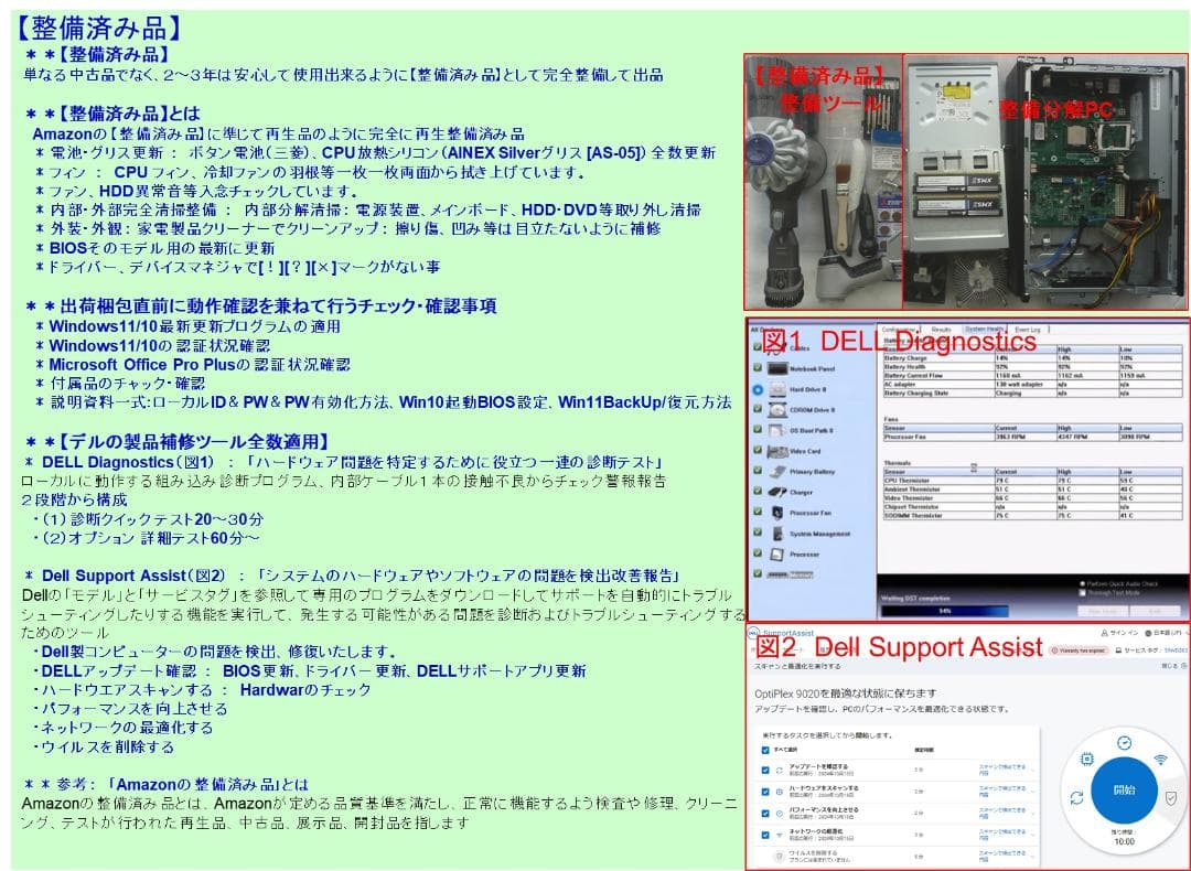 【整備済み品】SSD512G i5 M8G Win11Office ビジネス