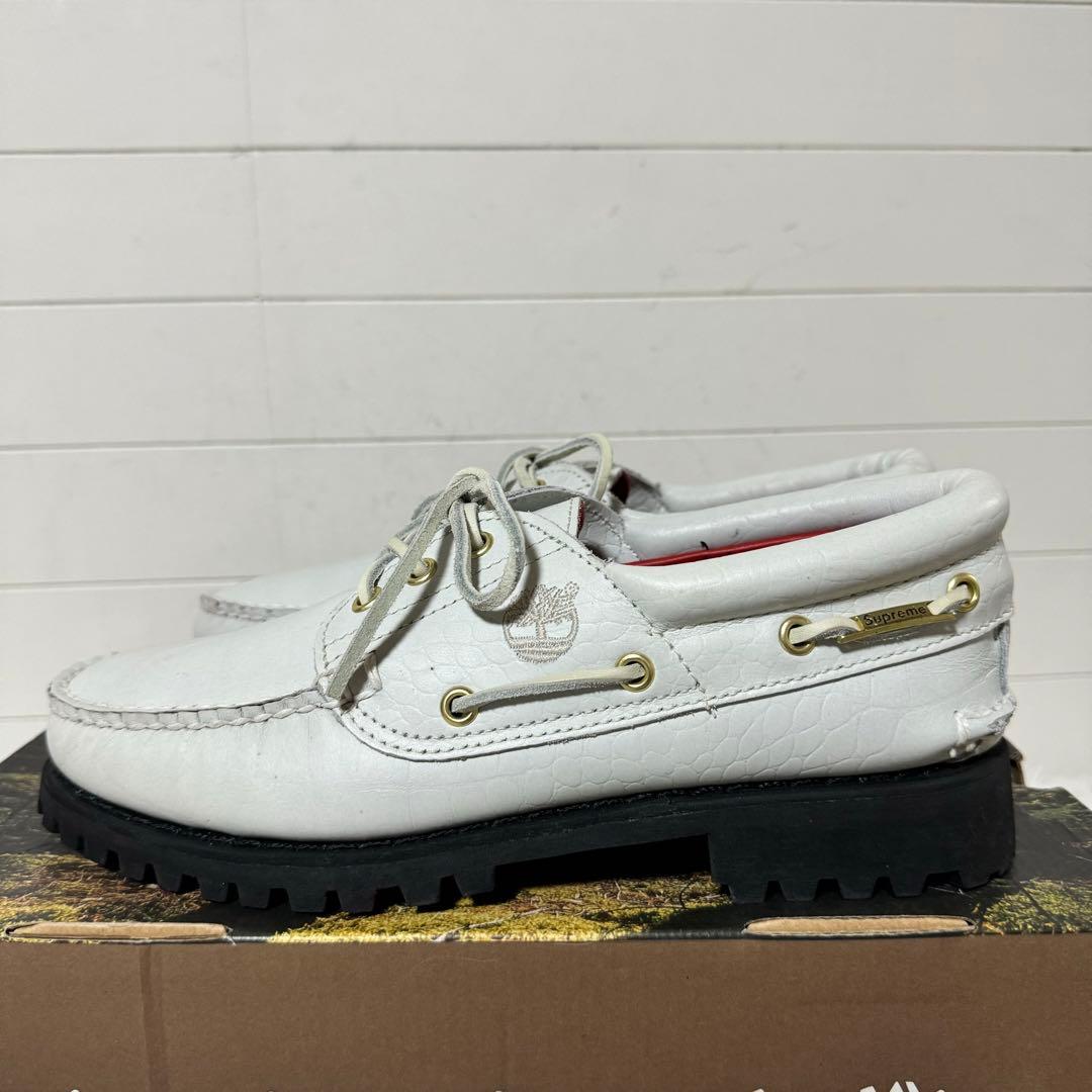 未使用✨SUPREME TIMBERLAND 3EYE BOAT デッキシューズ