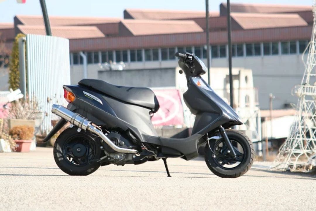 HMS 09アドレスV125 CF4EA O2センサーマフラー R300マフラー