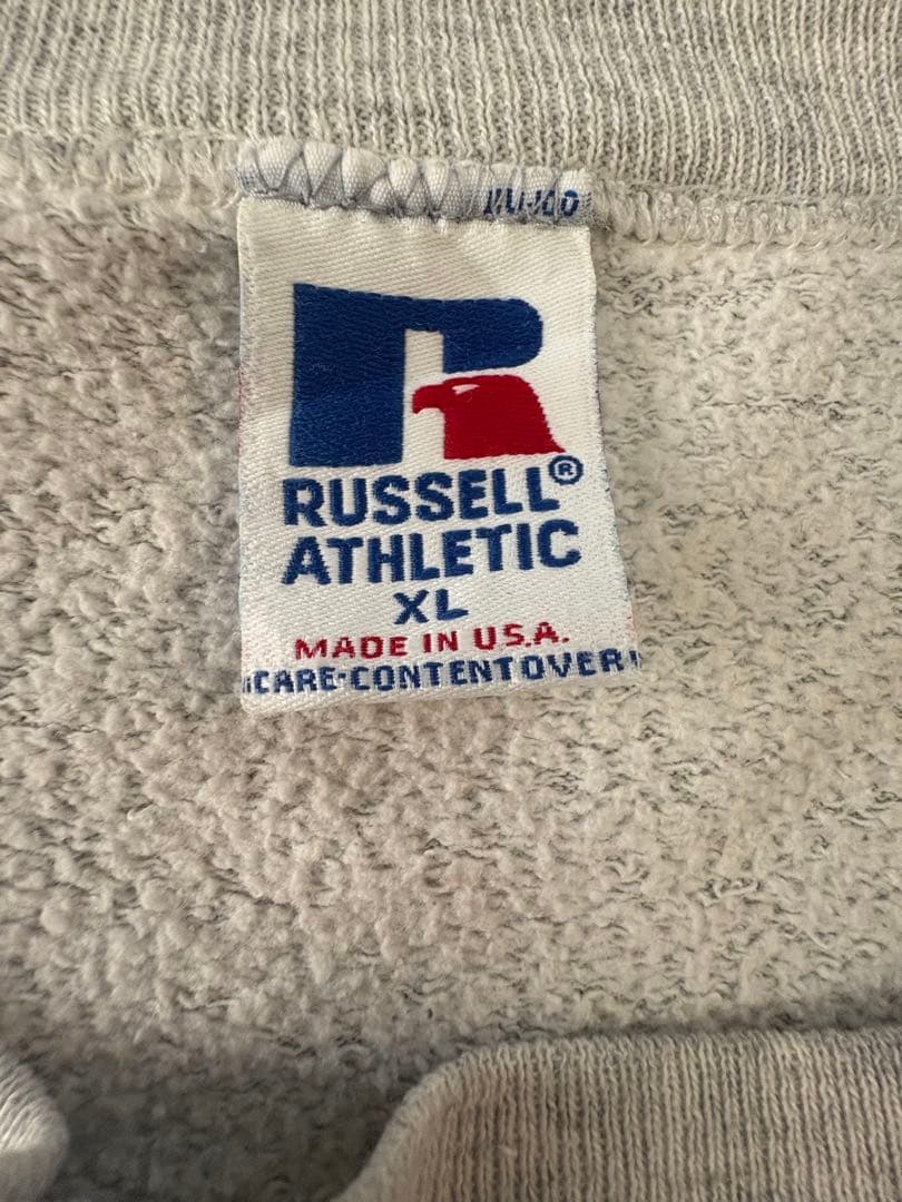 【あごすけ】90sUSARussellスウェットXLケント州立大学カレッジ