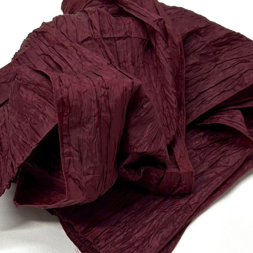 浴衣　大きめサイズ　浴衣 3L 牡丹　兵児帯　ボルドー　2点　新品　0719⑨