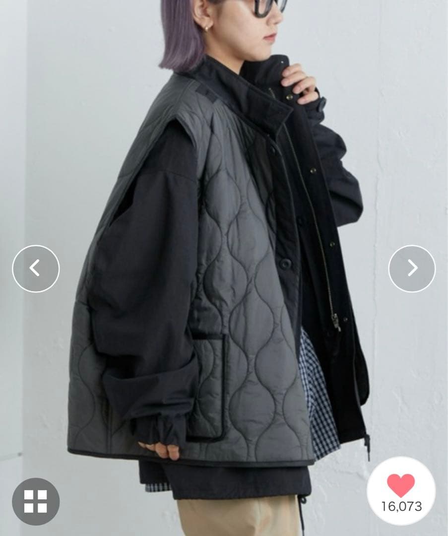 ciaopanic typy M-65 ショートモッズコート ブラック L