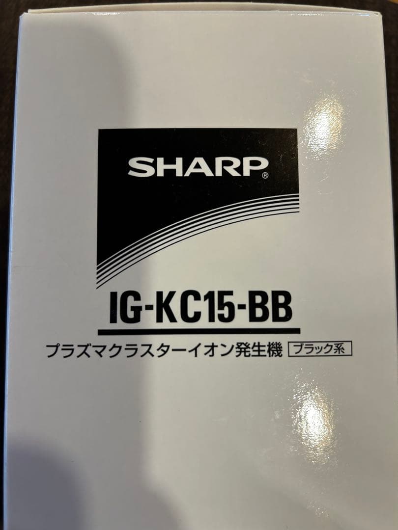 ♡新品＊未開封♡ SHARP IG-KC15-BB ブラック　車載用カップ型