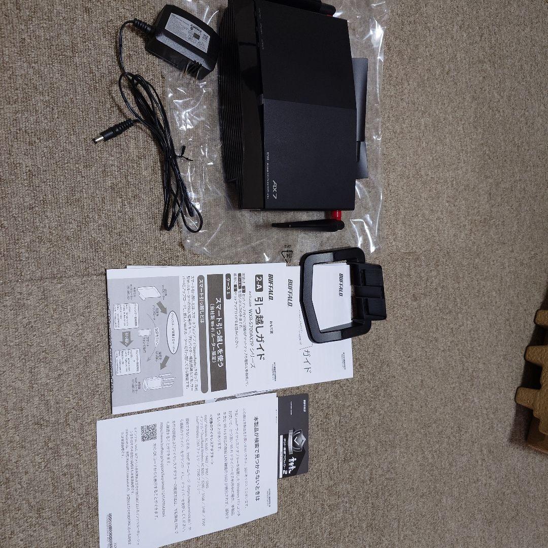 BUFFALO WXR-5700AX7P Wi-Fiルーター