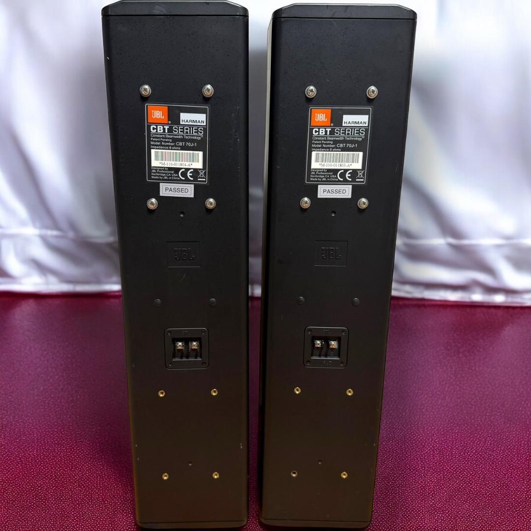 JBL PROFESSIONAL CBT 70J-1 黒 コラムスピーカーペア