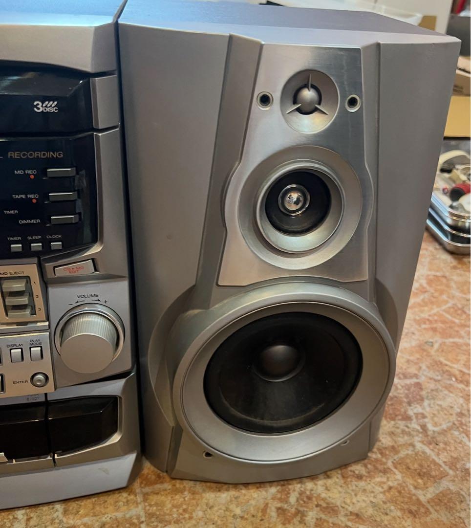 ラジオ・コンポ SHARP MD-X70-S