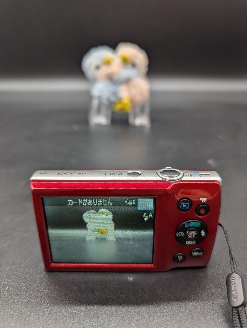 【動作確認済】Canon IXY 160 コンパクトデジタルカメラ レッド