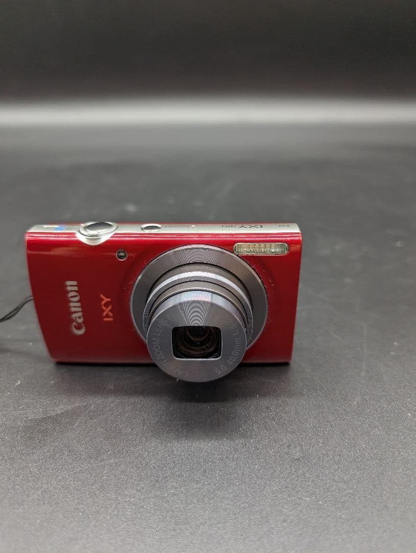 【動作確認済】Canon IXY 160 コンパクトデジタルカメラ レッド