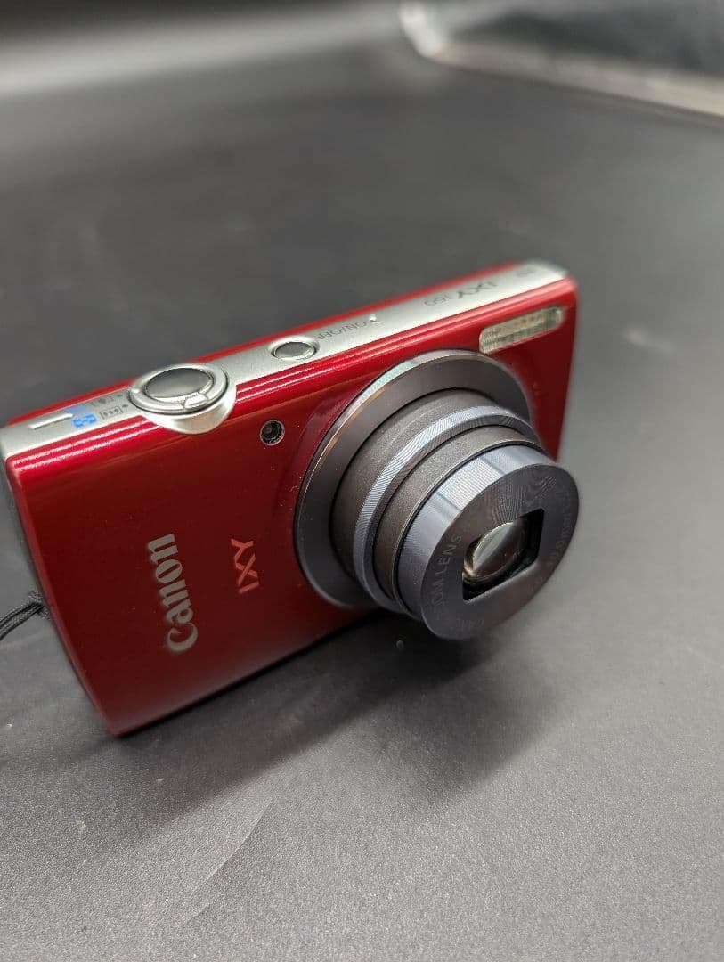 【動作確認済】Canon IXY 160 コンパクトデジタルカメラ レッド