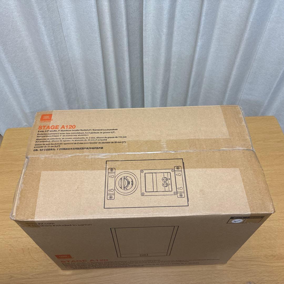JBL STAGE A120 ブックシェルフスピーカー ブラック