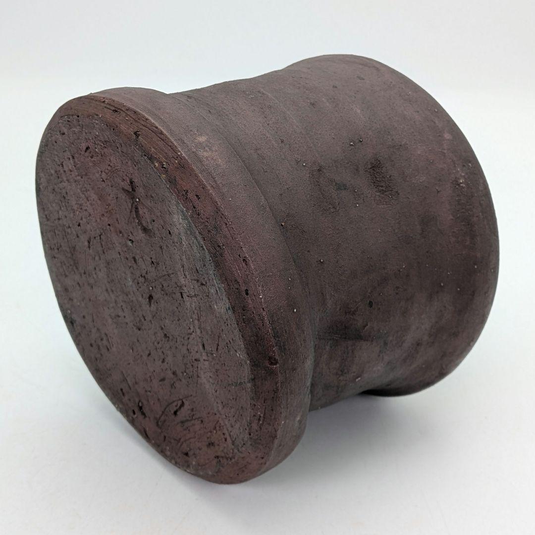 備前焼 古備前写変形花入 花器 フラワーベース 花瓶 置物 華道具 茶道具 蹲壺