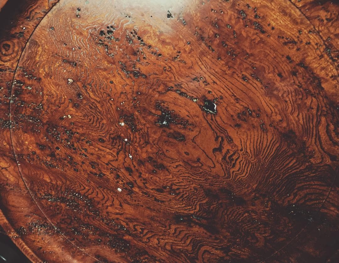 【値下げ】【希少】 小椋榮一 天然古木 丸盆 【真作保証】