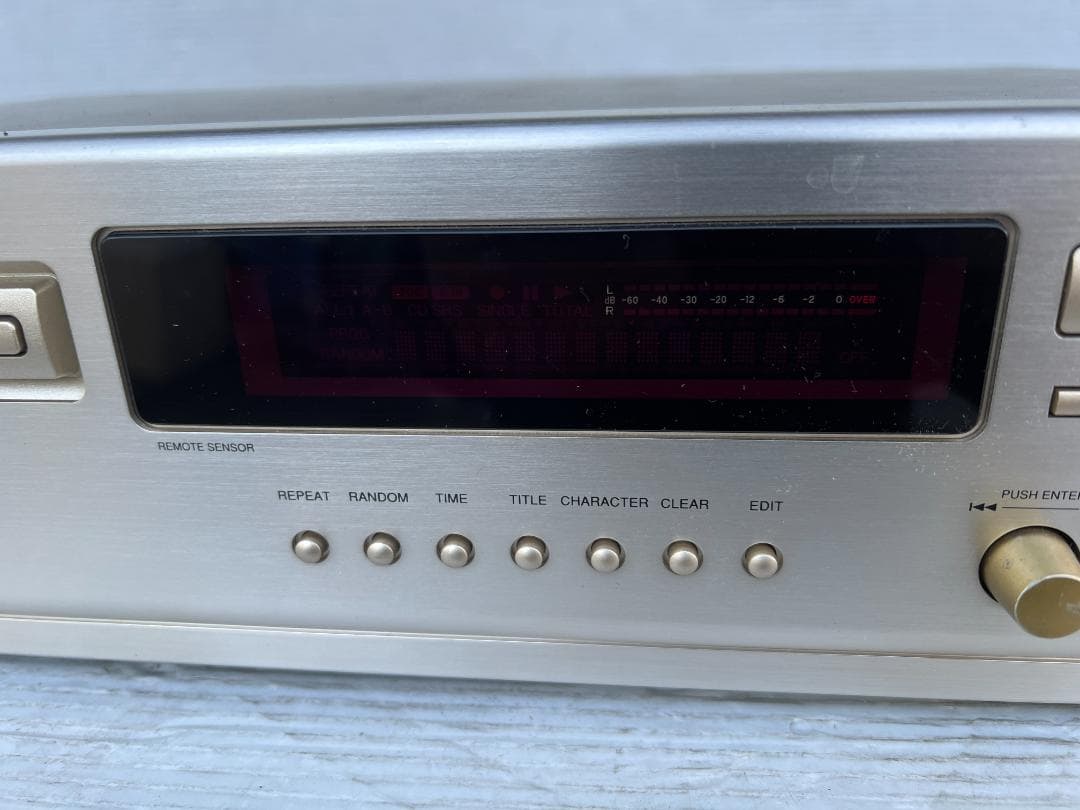 DENON デノン DMD-1500 MDレコーダー　動作品