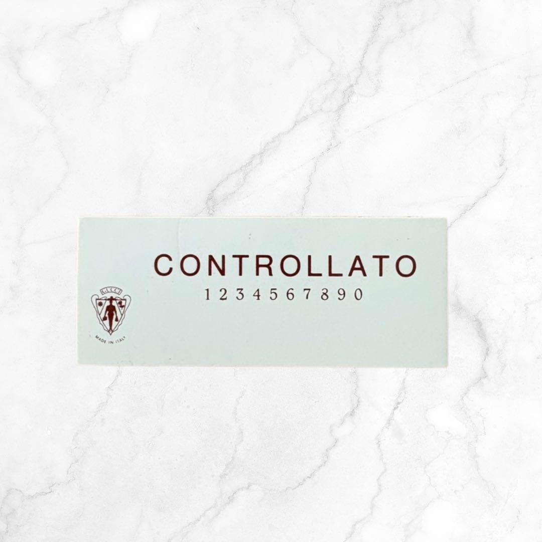 【希少】 グッチ 紋章 クレストチャーム ショルダーバッグ クラッチ 黒