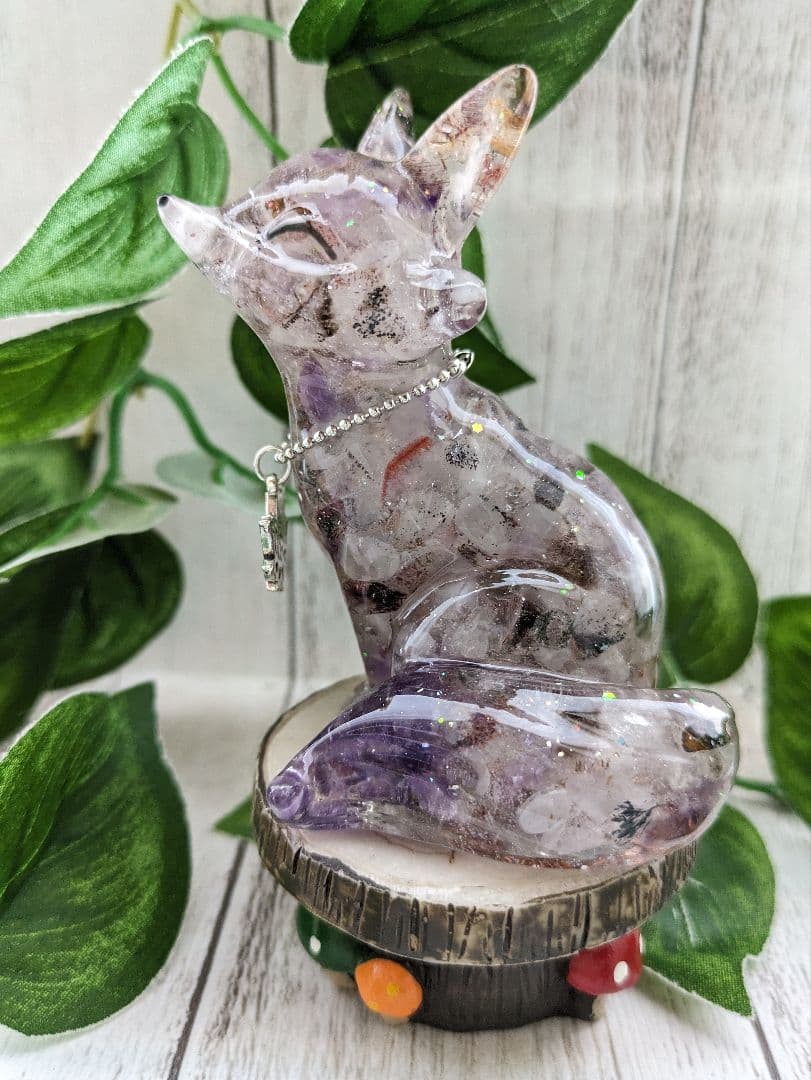 【Lemon☆】➀まっくろくろの蝶ネクタイねこちゃん形オルゴナイト☆他２点