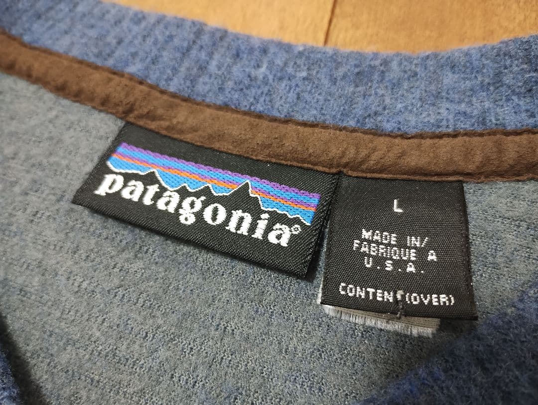 [USA製]Patagonia Hi camp V-neck パタゴニア ニット