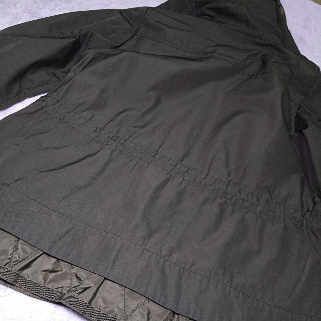 美品モンクレール、モッズコートジャケット、ダブルジップ、ルーマニア、QRコード