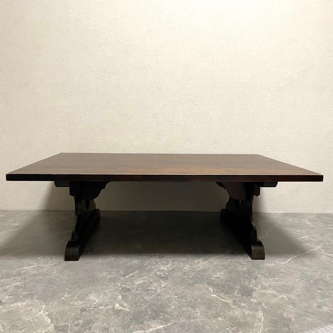 北海道民芸家具　折りたたみ　ローテーブル　センターテーブル　ちゃぶ台