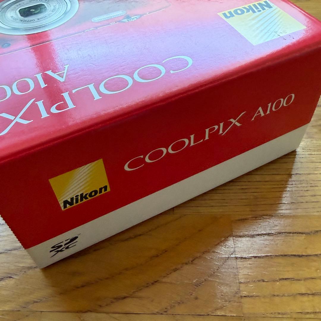 Nikon COOLPIX A100 レッド デジタルカメラ 光学5倍