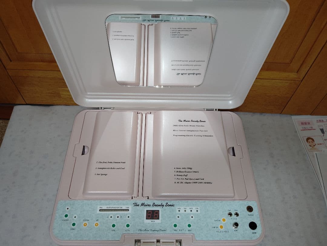 ザ・マイラ ビューティーソニック②超音波イオン導入P.E.T.Sマイラソニック