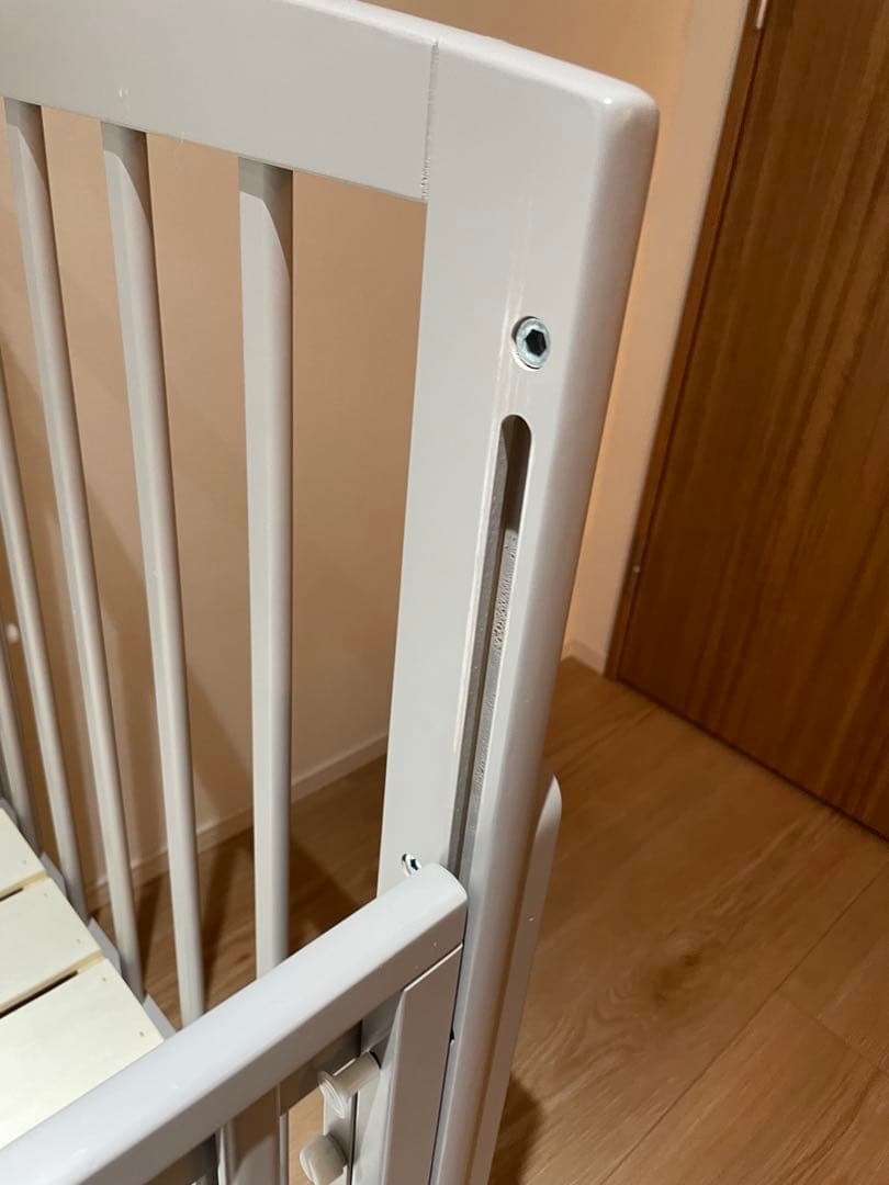 【2024年8月購入】yamatoyaミニベビーベッドノモック　マットレス付き