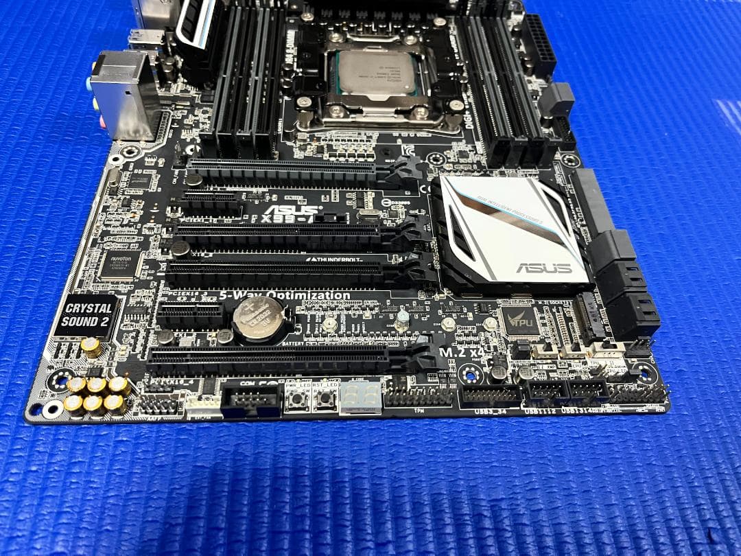 ASUS X99-A マザーボード+corei7 5930K+CPUクーラー