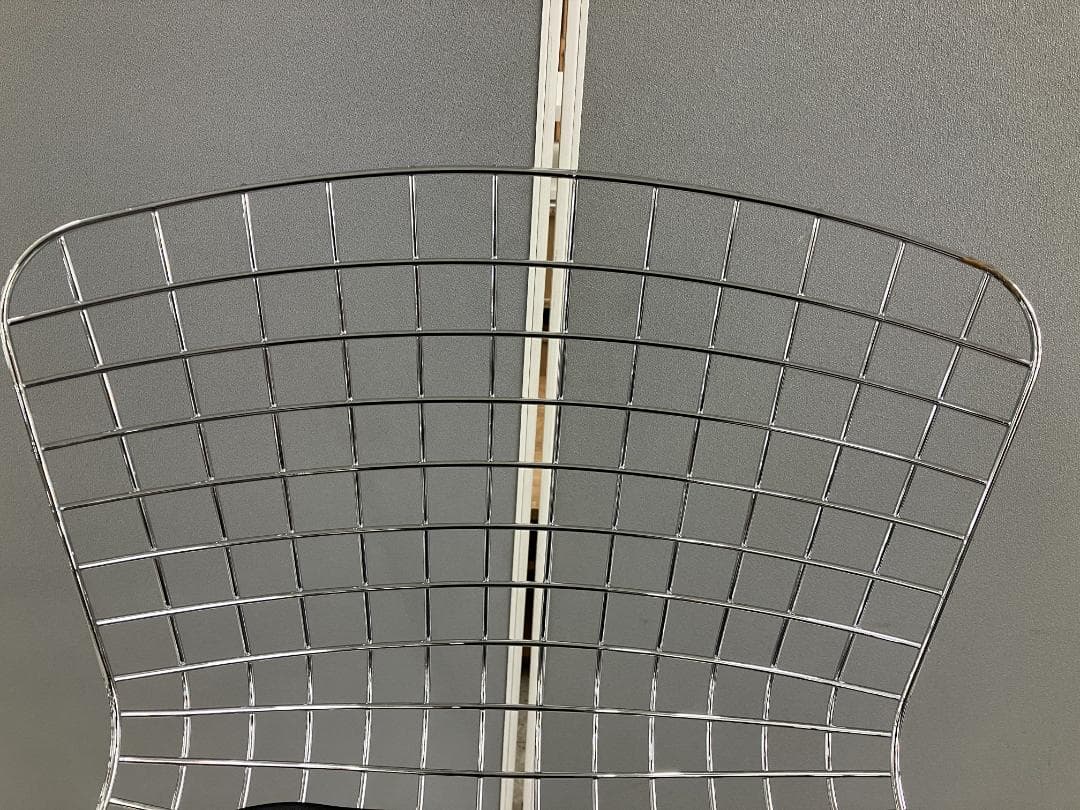 ハイチェア N plus リプロダクト ハリー・ベルトイア シルバー②