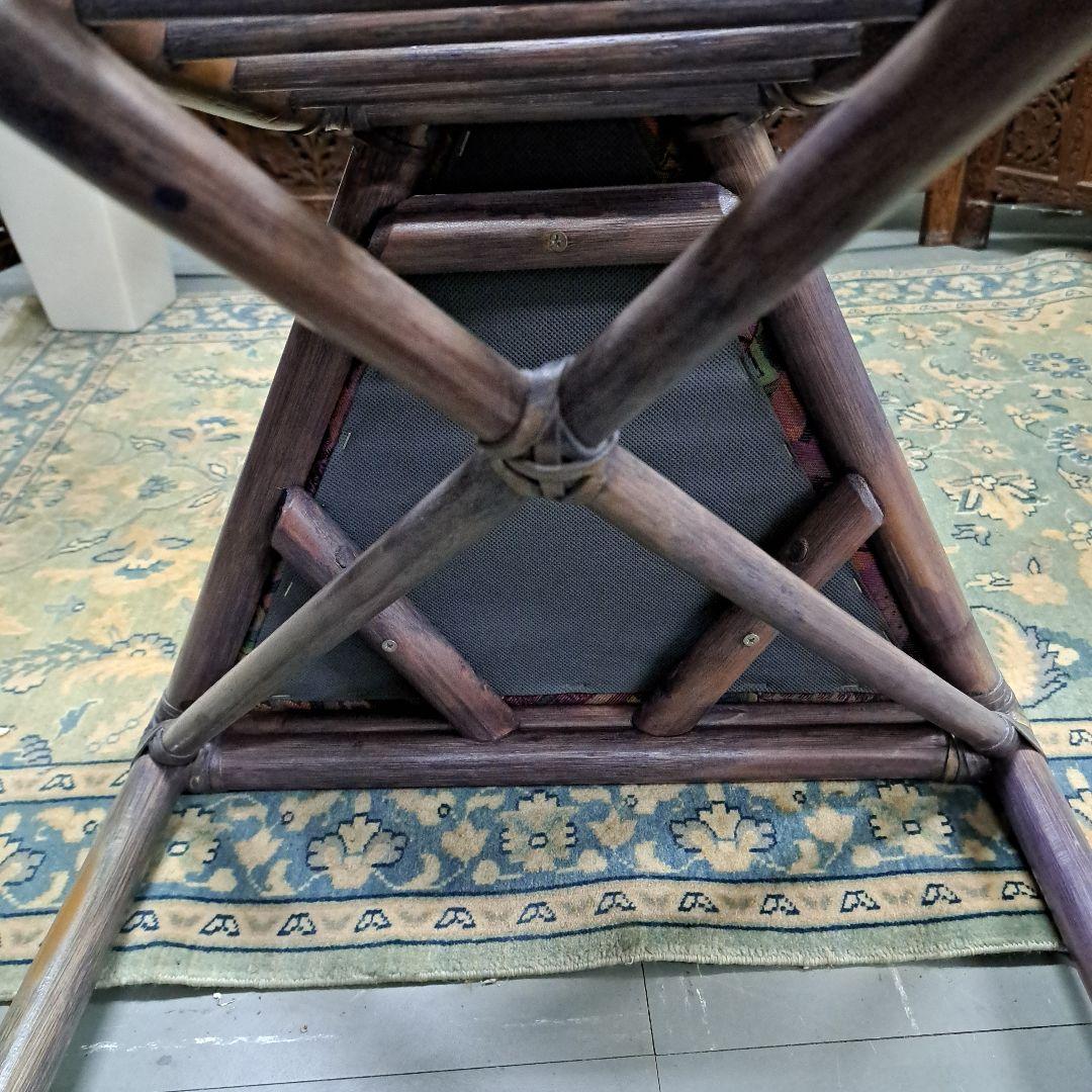 ♡日本の高級ラタン家具　カサブランカ　ダイニングチェアー♡