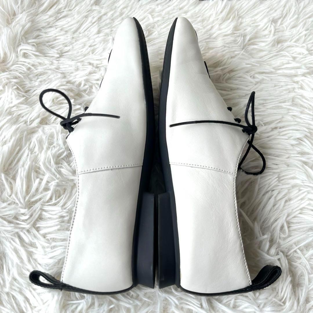 美品　CAMPER カンペールTWINS フラットシューズ　レースアップ