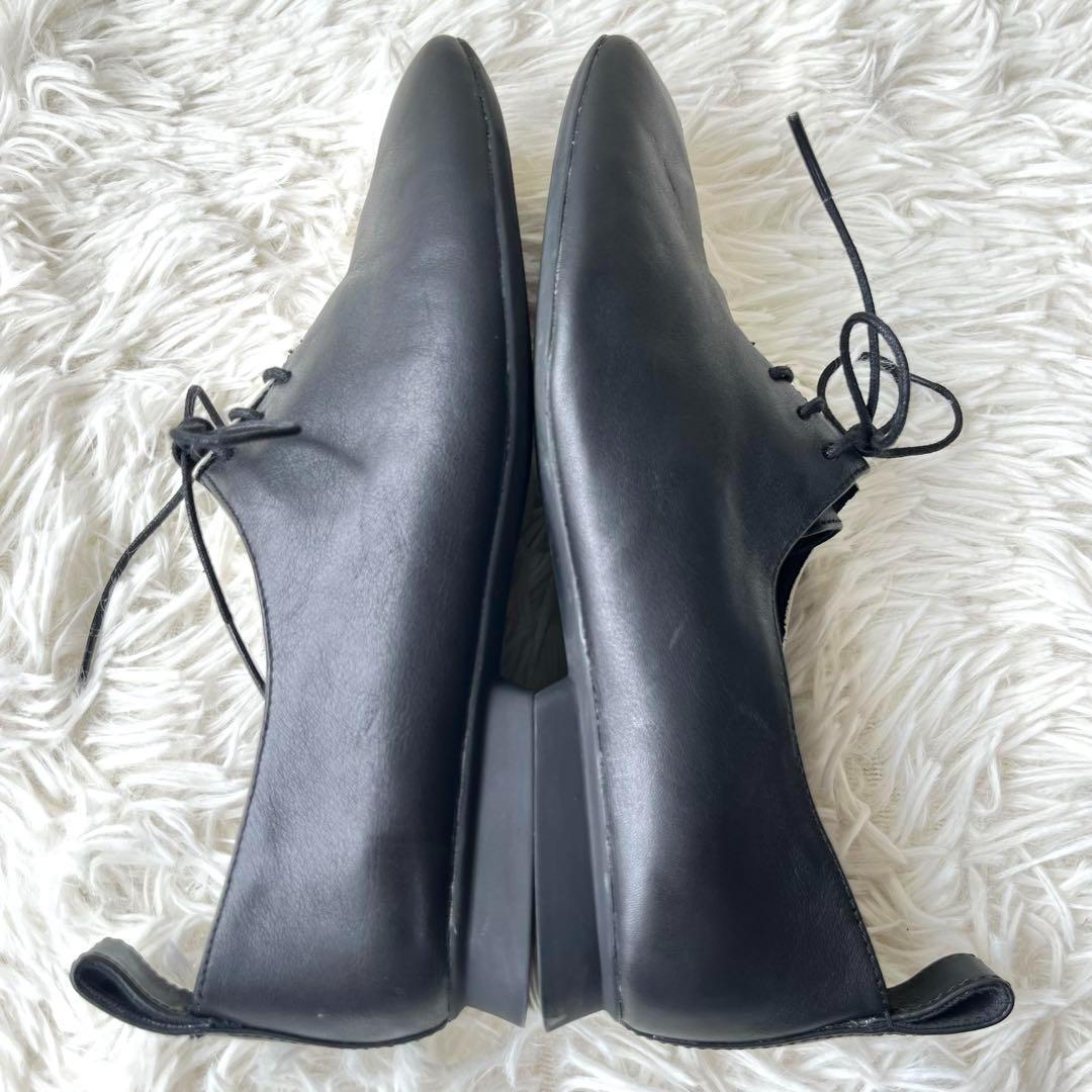 美品　CAMPER カンペールTWINS フラットシューズ　レースアップ