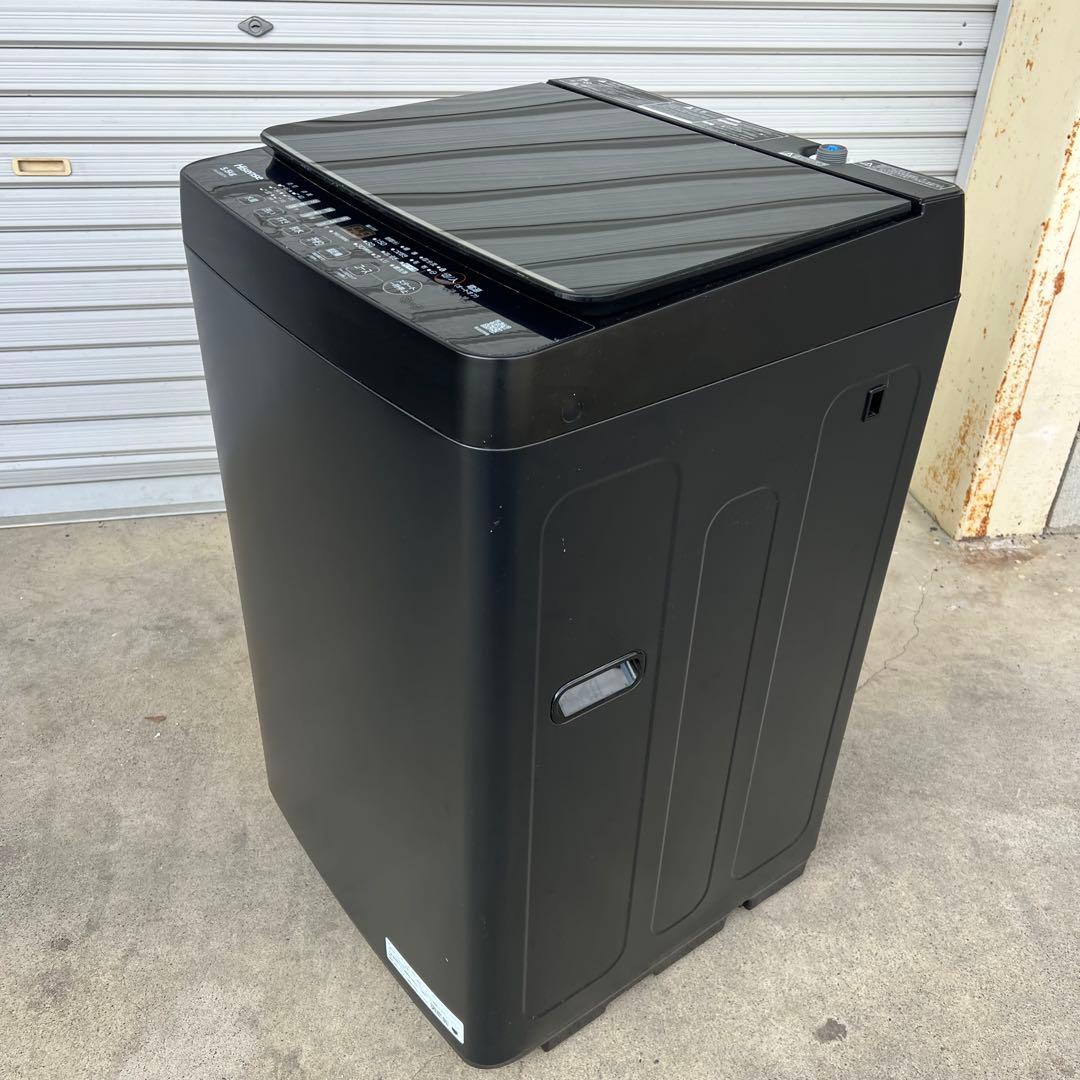 送料込★5.5kg洗濯機 ハイセンス HW-G55E2K 2022年製
