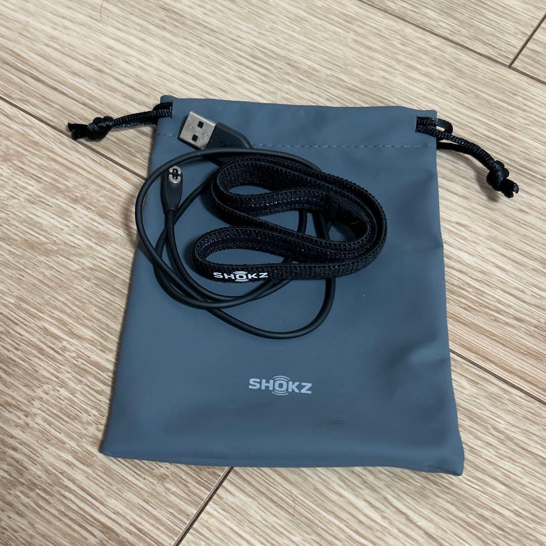 か*げ様 Shokz OPENRUN 骨伝導イヤホン ブラック