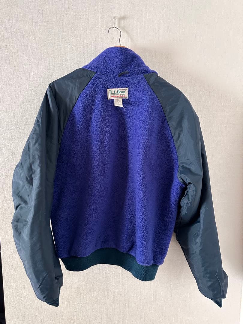 80s USA製 エルエルビーン ウォームアップ ジャケット メンズ L