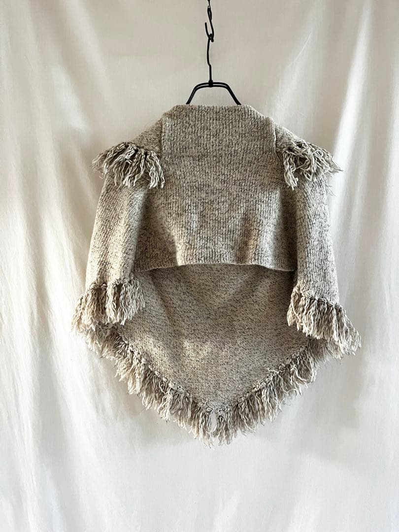 TOGAPULLAトーガプルラ フリンジスヌード/ネックウォーマー BG