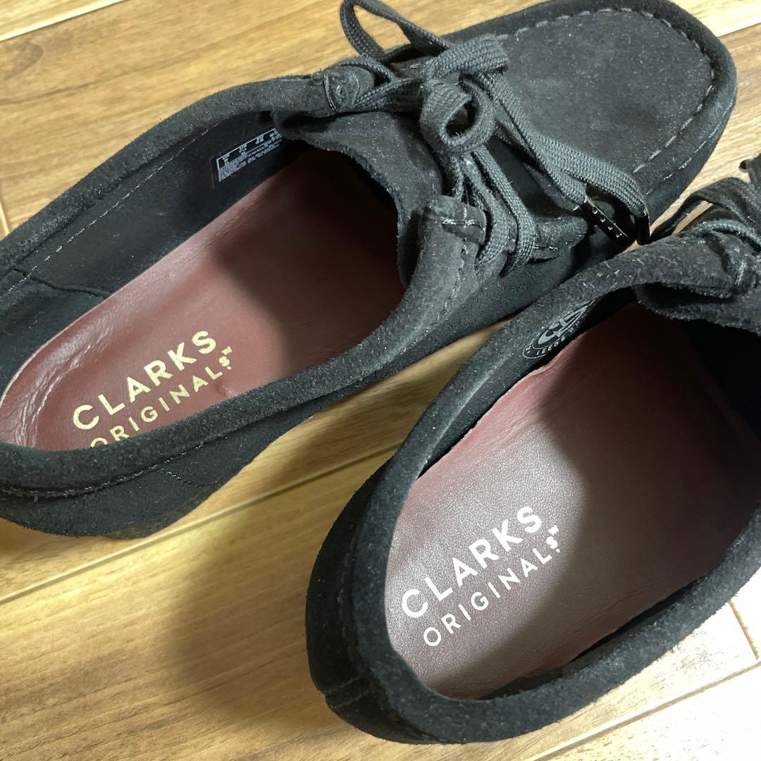 Clarks Wallabee ブラックスエード