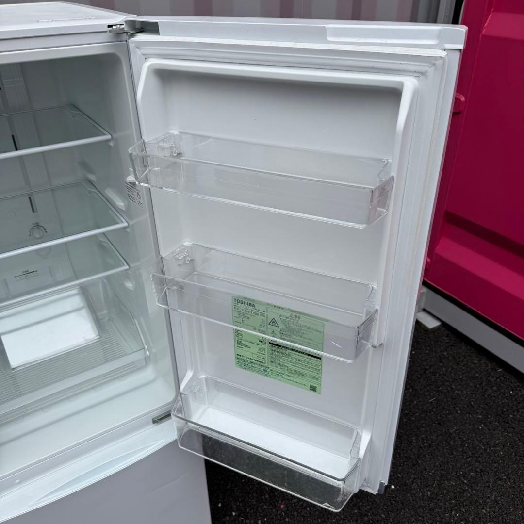 A519★2020年製★東芝　冷蔵庫　大型　ホワイト　自動霜取り