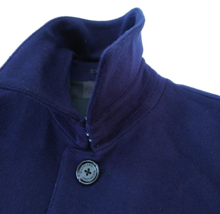 【未使用級 M】ブラックレーベルクレストブリッジ 最高級 カシミヤ ウールコート