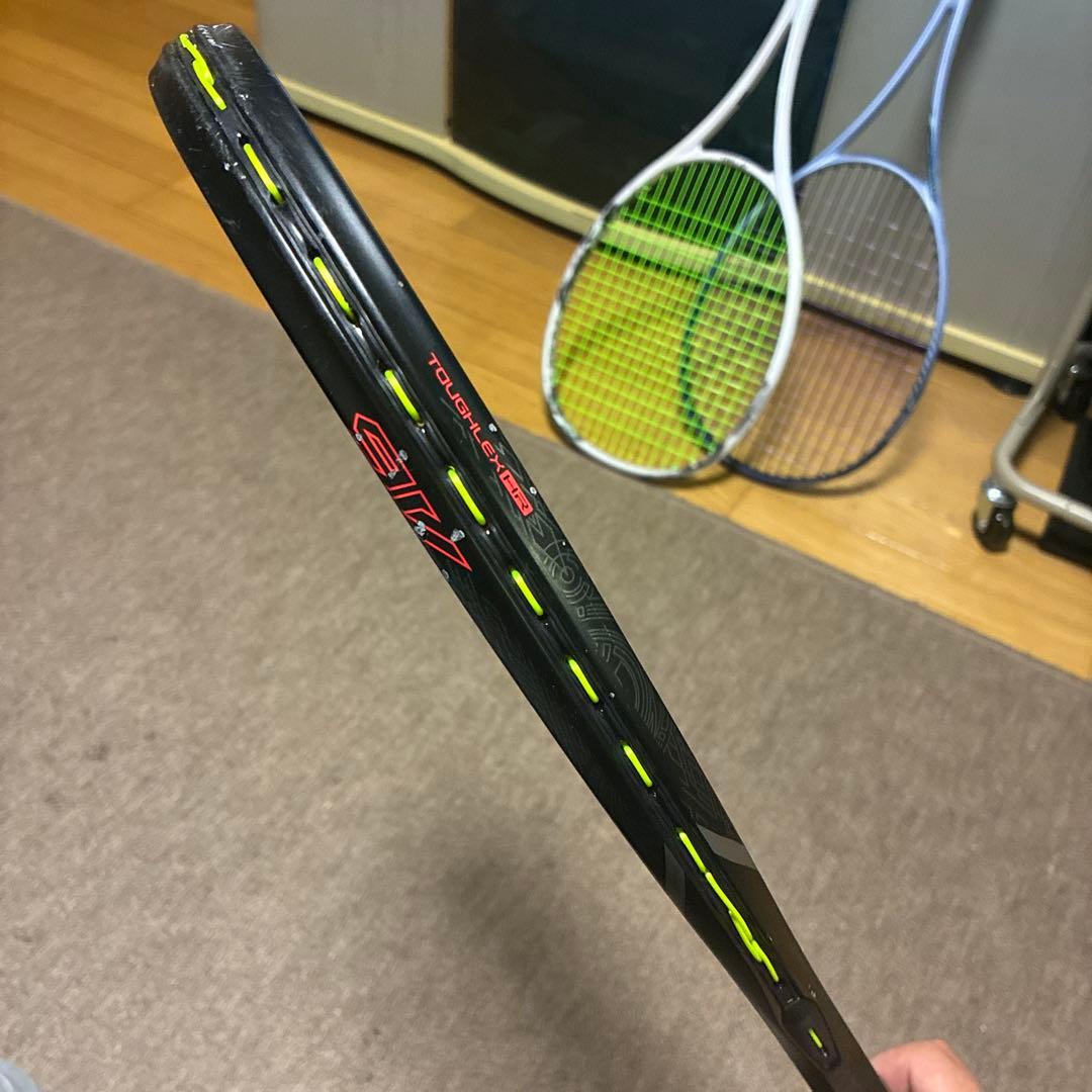 YONEXソフトテニスラケット エフレーザ9V ガット…インブォーグ　30p