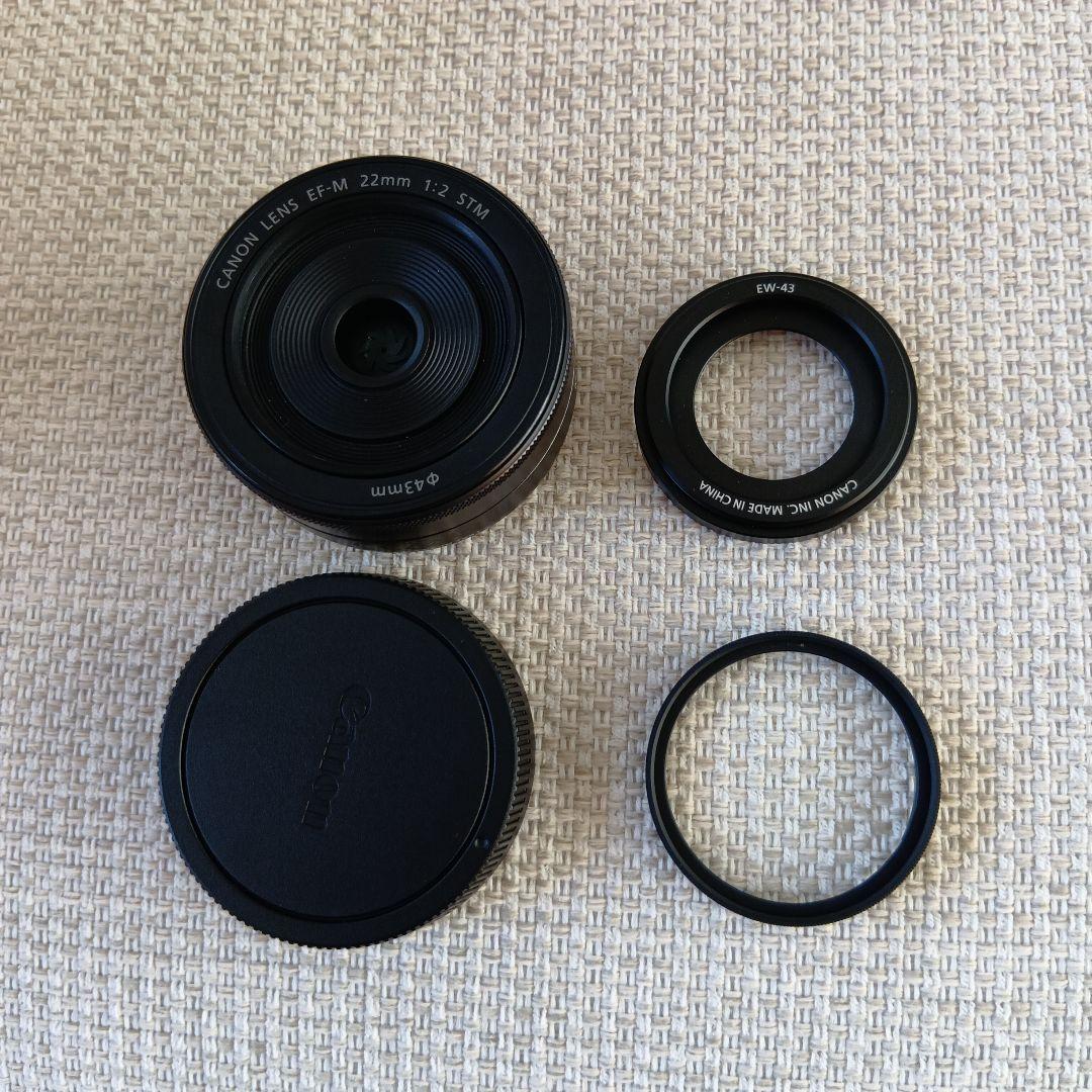 ☆極美品☆キャノン単焦点広角レンズEF-M22mmF2