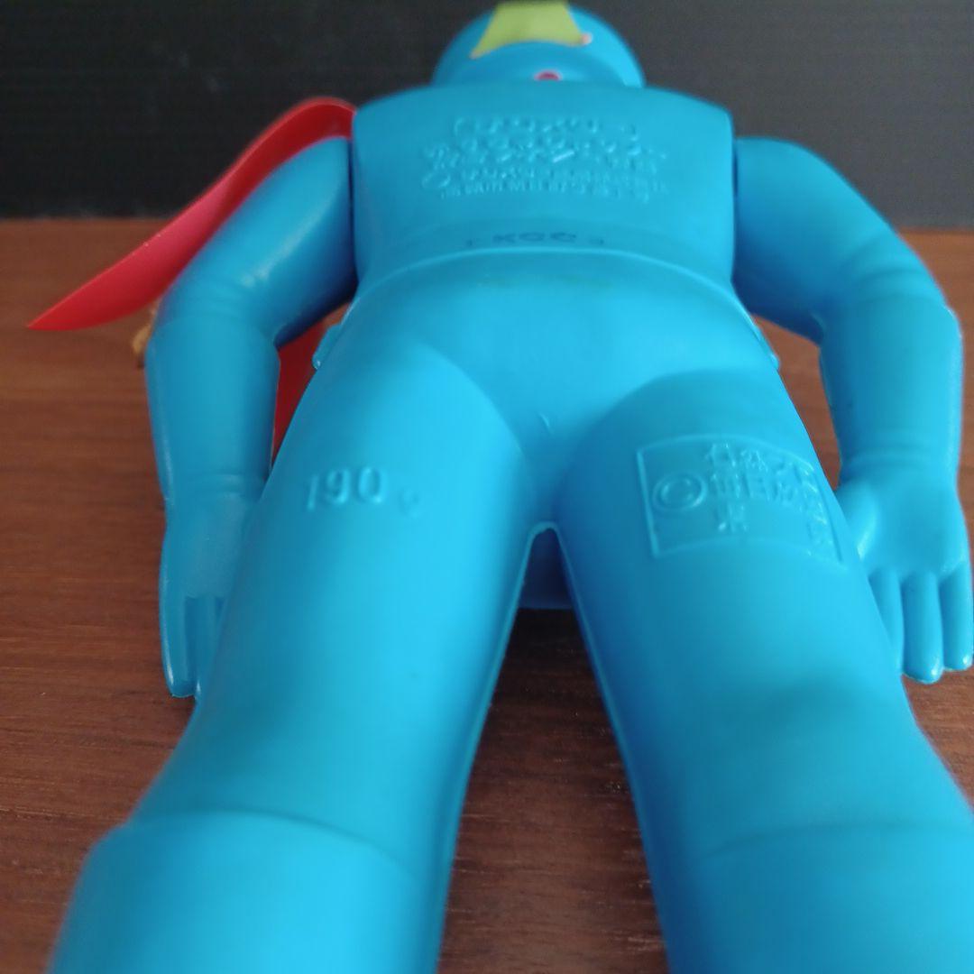 当時物サンスター製「おもちゃシャンプー仮面ライダー」希少ソフビ容器フィギア